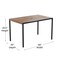 Flash Furniture Patio Set-30"x48" Table-4 Chairs-Tan Umbrella-Base XU-DG-304860064-UB19BNV-GG - alternate 2
